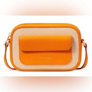 Kate Spade Ava Canvas Crossbody Bag Spring New with Tags